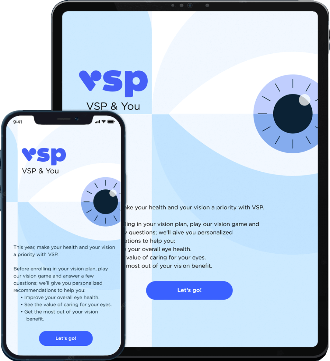 VSP Gamification devices graphic